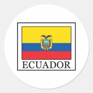 Ecuador Ronde Sticker