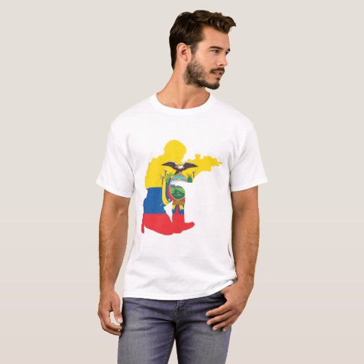 Ecuador Seal T-shirt (Voorkant volledig)