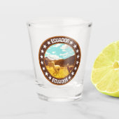 Ecuador Shot Glas (Voorkant)