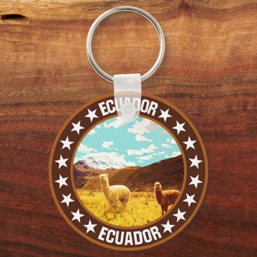 Ecuador Sleutelhanger (Achterkant)