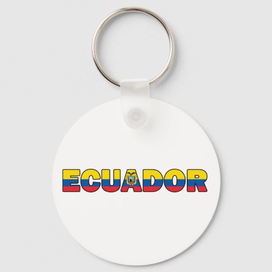 Ecuador-sleutelhanger Sleutelhanger (Voorkant)