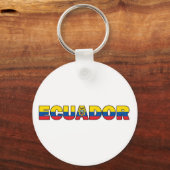 Ecuador-sleutelhanger Sleutelhanger (Voorkant)