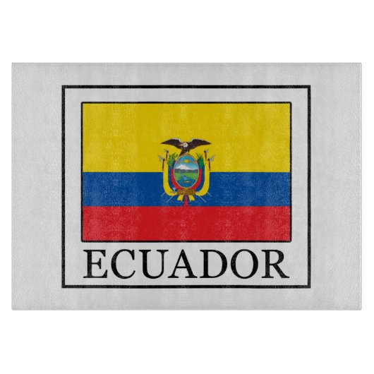 Ecuador Snijplank (Voorkant)