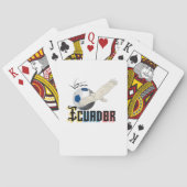 Ecuador Soccer Pokerkaarten (Achterkant)