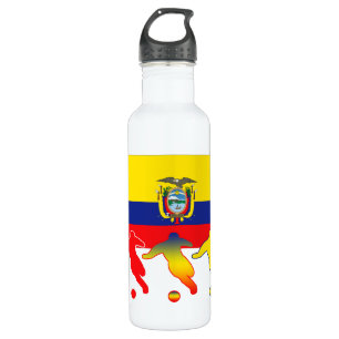 Ecuador Soccer-spelers Waterfles