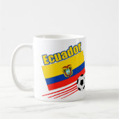 Ecuador Soccer Team Koffiemok (Links)