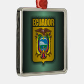 "Ecuador Steel" Metalen Ornament (Rechts)