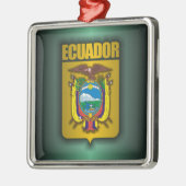 "Ecuador Steel" Metalen Ornament (Links)