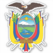 Ecuador Sticker (Voorkant)