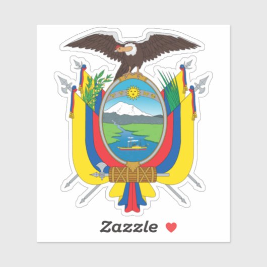 Ecuador Sticker (Vel)