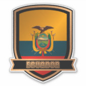 Ecuador Sticker (Voorkant)