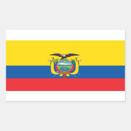 Ecuador* Sticker Bendera de Ecuador