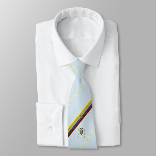 Ecuador stretleert vlag stropdas (Gebonden)