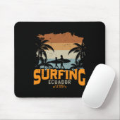 Ecuador surfen  muismat (Met muis)