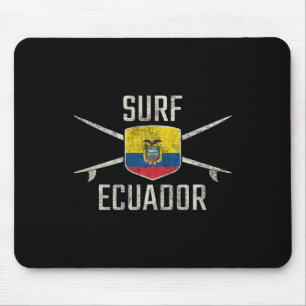 Ecuador Surfen T-shirt Reis Vintage Surf Ecuadoria Muismat