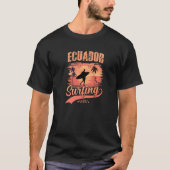 Ecuador Surfing T-shirt (Voorkant)