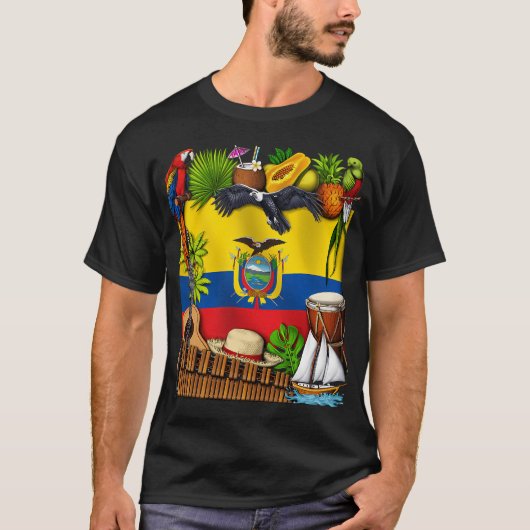 Ecuador T-shirt (Voorkant)