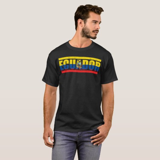 Ecuador T-shirt (Voorkant volledig)
