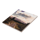 Ecuador Tegeltje (Zijkant)