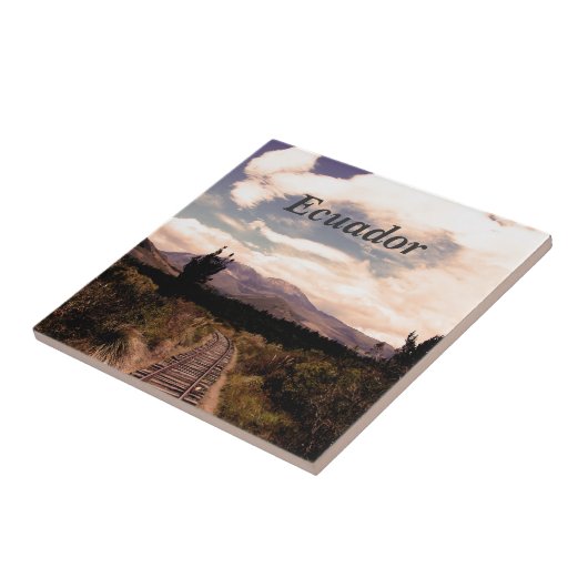 Ecuador Tegeltje (Zijkant)