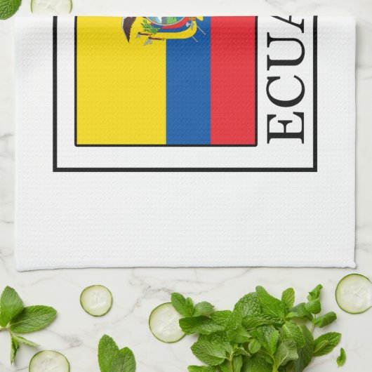 Ecuador Theedoek (Gevouwen)