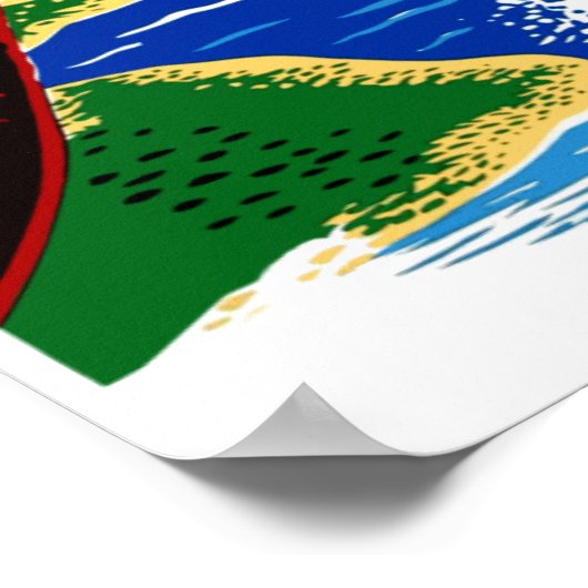 Ecuador Travel Poster (Hoek)