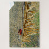 Ecuador trein 1014-pc legpuzzel (Verticaal)