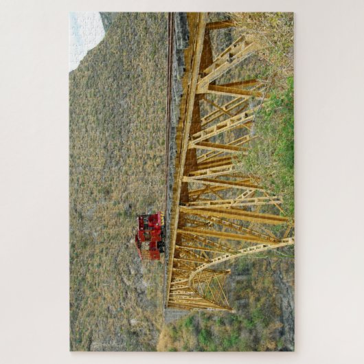 Ecuador trein 1014-pc legpuzzel (Verticaal)