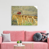 Ecuador-trein Canvas Afdruk (Insitu (Woonkamer))