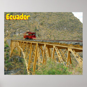 Ecuador-trein Poster