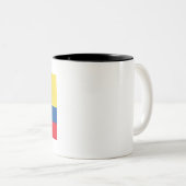 Ecuador Tweekleurige Koffiemok (Voorkant rechts)