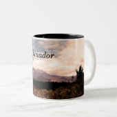 Ecuador Tweekleurige Koffiemok (Voorkant rechts)