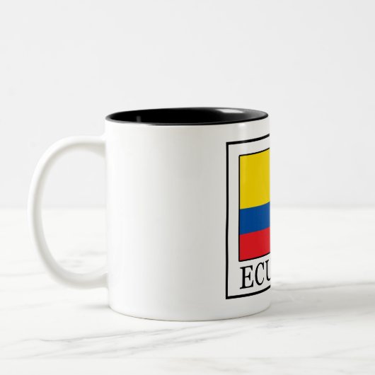 Ecuador Tweekleurige Koffiemok (Links)