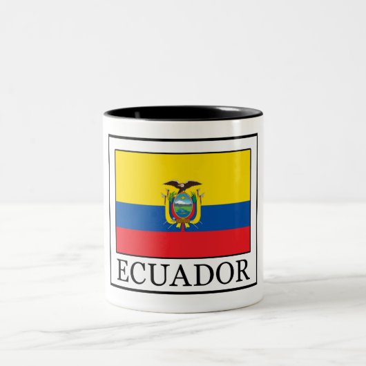 Ecuador Tweekleurige Koffiemok (Center)