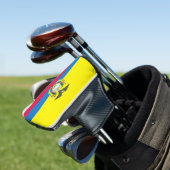 Ecuador vlag golfheadcover (Insitu)