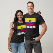 Ecuador Vlag Grunge Souvenir Ecuador T-shirt (Unisex)