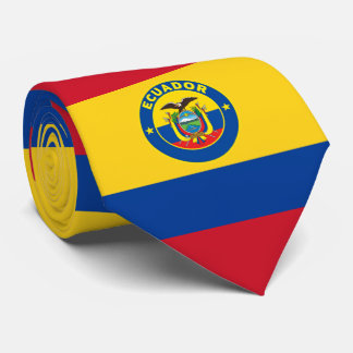 Ecuador Vlag Halsbanden, Stijlvolle Ecuadoriaanse  Stropdas