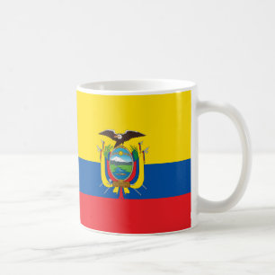 Ecuador Vlag Keramische Mok