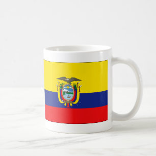 Ecuador vlag koffiemok