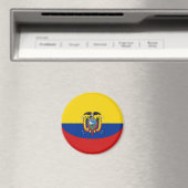 Ecuador Vlag magneet (Insitu (Vaatwasser))