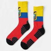Ecuador: Vlag patriottisch Ecuadoriaanse nationale Sokken (Links)