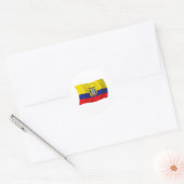 Ecuador Vlag Sticker (Envelop)