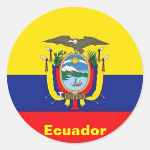Ecuador Vlag stickers
