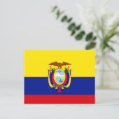 Ecuador - Vlag van hoge kwaliteit Briefkaart (Staand voorkant)