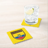 Ecuador-vlaggenschip Kartonnen Onderzetters (Insitu)