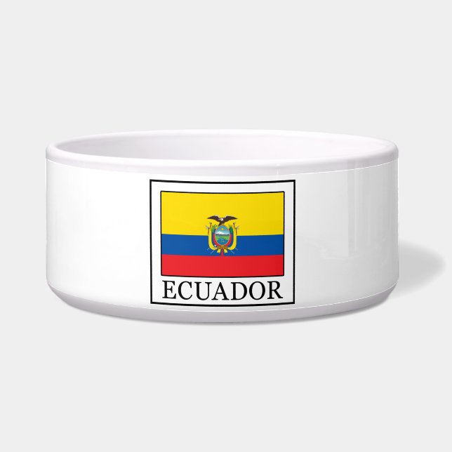 Ecuador Voerbakje (Voorkant)