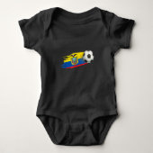 Ecuador Voetbal Ecuador Flag Jersey - Ecuador Romper (Voorkant)