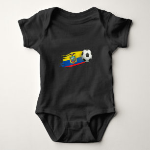 Ecuador Voetbal Ecuador Flag Jersey - Ecuador Romper