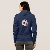 Ecuador Voetbal Hoodie (Achterkant volledig)