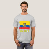 ecuador voetbal t-shirt (Voorkant volledig)